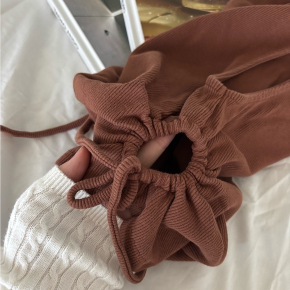 Zara Ribbed Tank with Side Holes - Picture 3 of 4